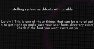 thumbnail for ansible-install-fonts-hashnode.png