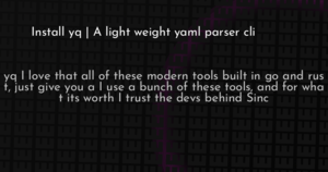 thumbnail for install-yq-hashnode.png