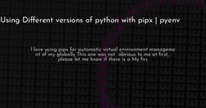 thumbnail for pyenv-pipx-hashnode.png