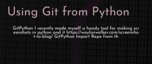 thumbnail for python-git-dev.png
