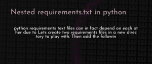 thumbnail for python-nested-requires-dev.png