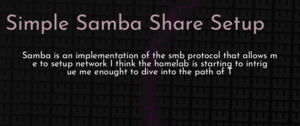 thumbnail for simple-samba-dev.png