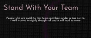 thumbnail for stand-with-your-team-dev_250x105.png