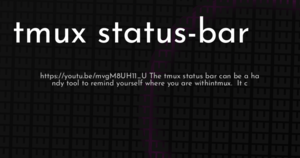 thumbnail for tmux-status-bar-hashnode.png