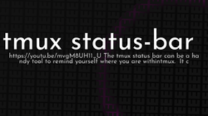 thumbnail for tmux-status-bar_250x140.png